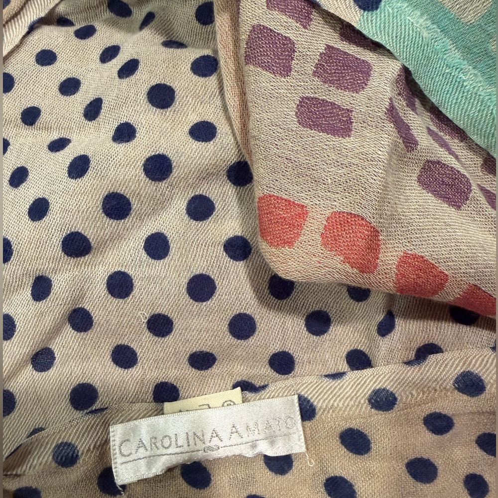 Anthropologie polka dot scarf - Picture 7 of 7